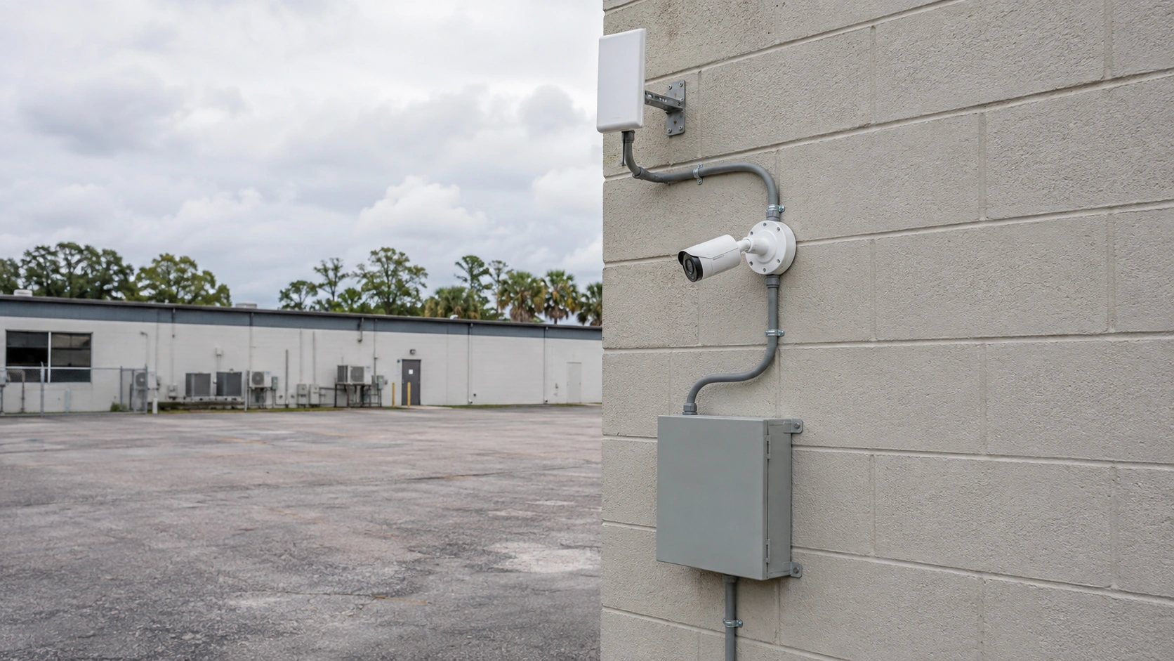 Supporting 2: Technician documenting verify network paths across older mixed-use structures and other approved local context testing and handoff during project handoff